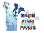 High Five Paws Logo